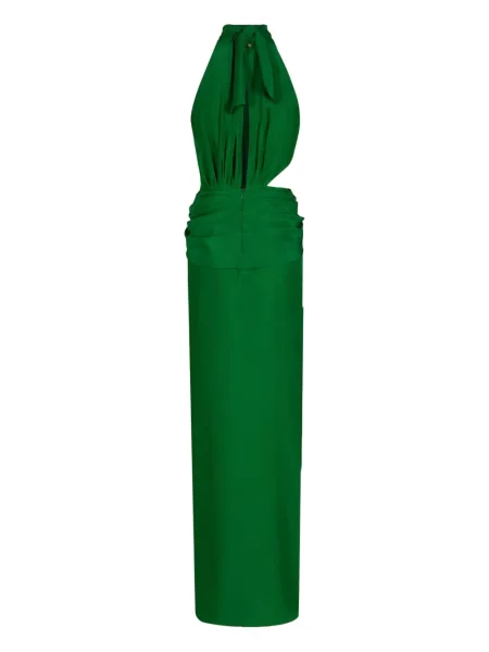 Rochie maxi Johanna Ortiz de costum verde