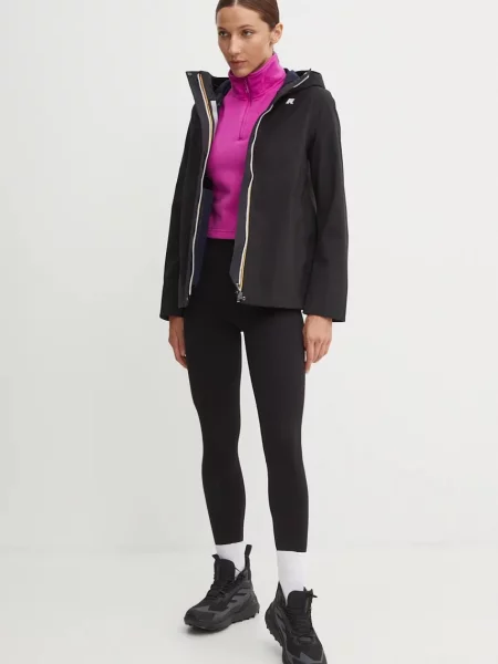 Демисезонная куртка K-way черная