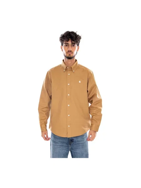 Koszula Carhartt Wip casual beżowa