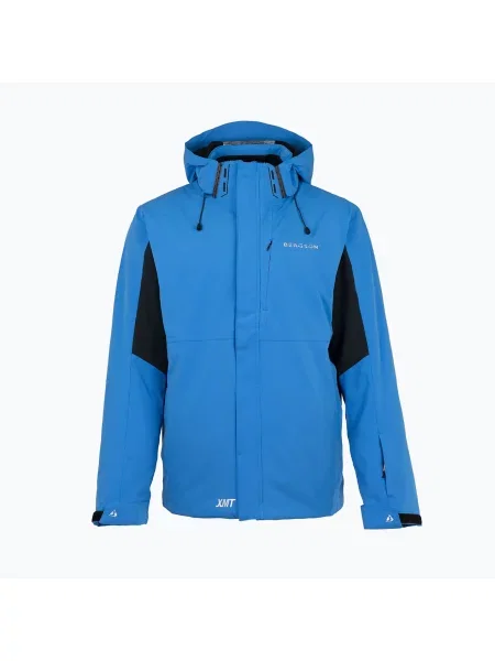 Мъжко скиорско яке BERGSON Issue Stx ibiza blue синьо