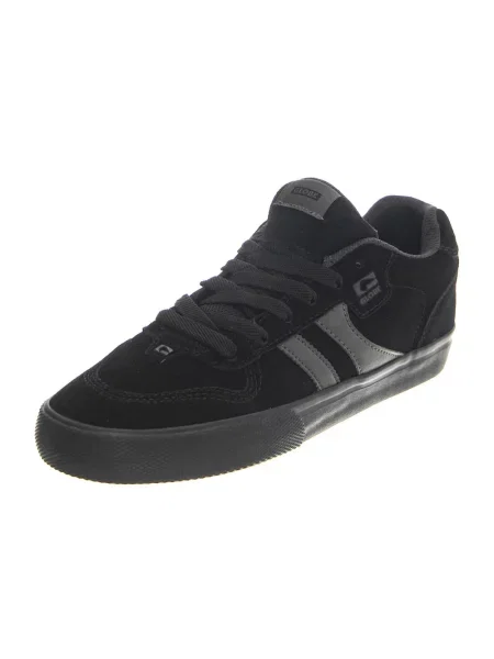 Sneakersy Globe sznurowane skórzane czarne
