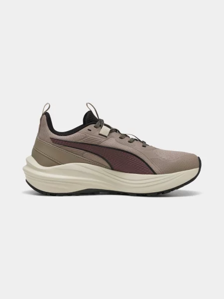 Расклешенные кроссовки для бега Puma бежевые