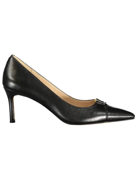 Pantofi cu toc Twinset cu toc înalt negru