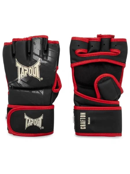 Tapout Športne rokavice Crafton rdeča off-bela črna