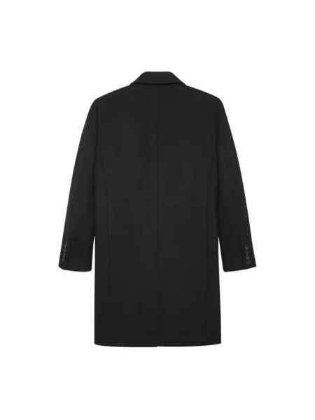 Płaszcz Saint Laurent wełniany czarny