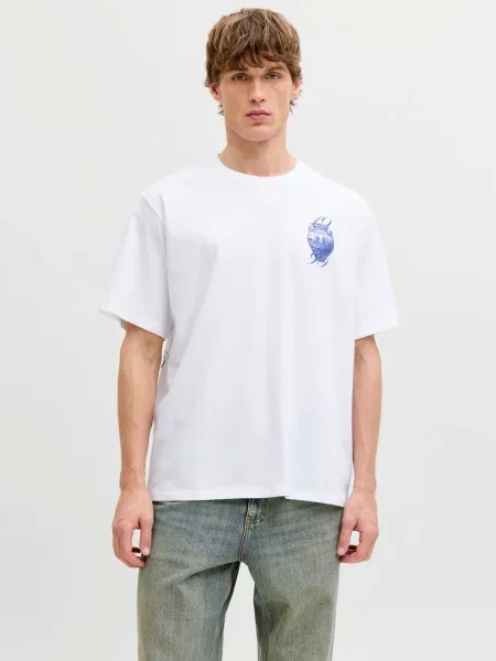 Футболка JACK & JONES білий