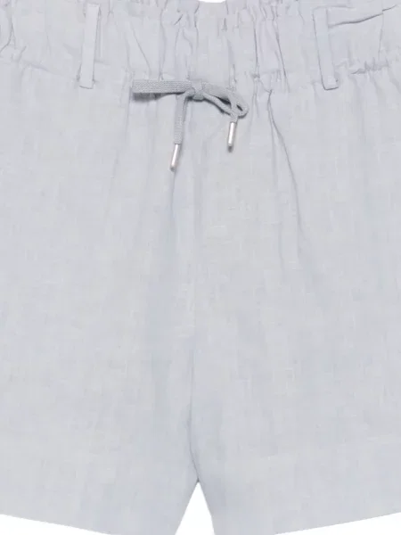 Pantaloni scurți Eleventy cu cordon albastru