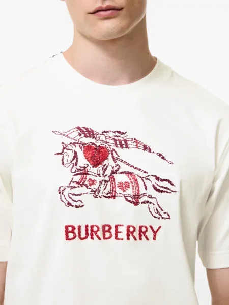 Szív mintás póló Burberry