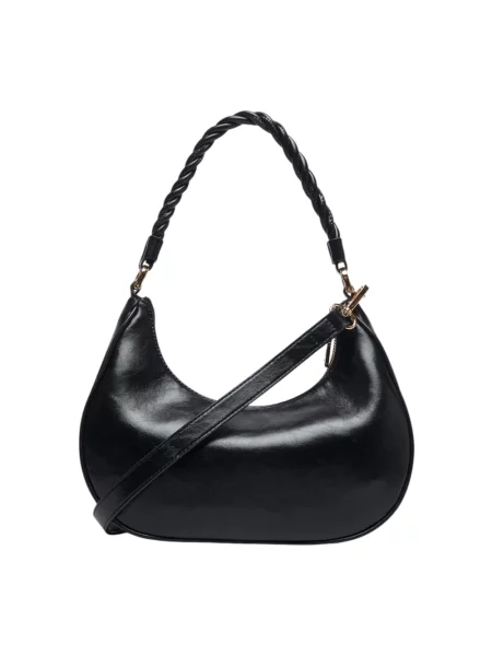 Torebka Love Moschino skórzana czarna