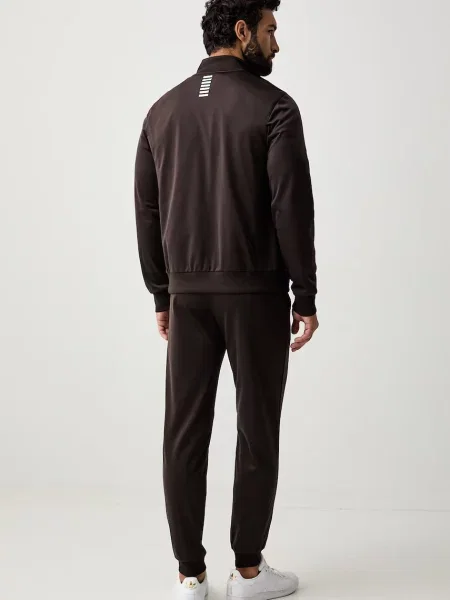 Emporio Armani komplet dresowy brązowy