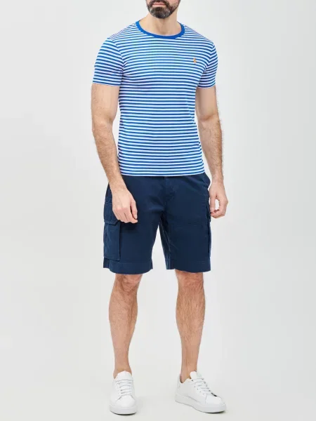 Футболка Polo Ralph Lauren блакитна