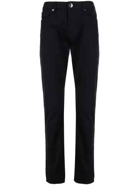 Proste jeansy Emporio Armani czarne