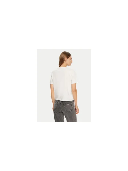 Guess Jeans Póló Regular Fit fehér