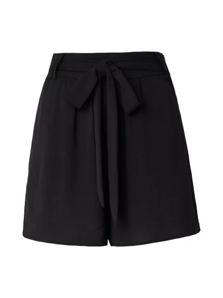 VILA Pantaloni cutați VIRella' negru