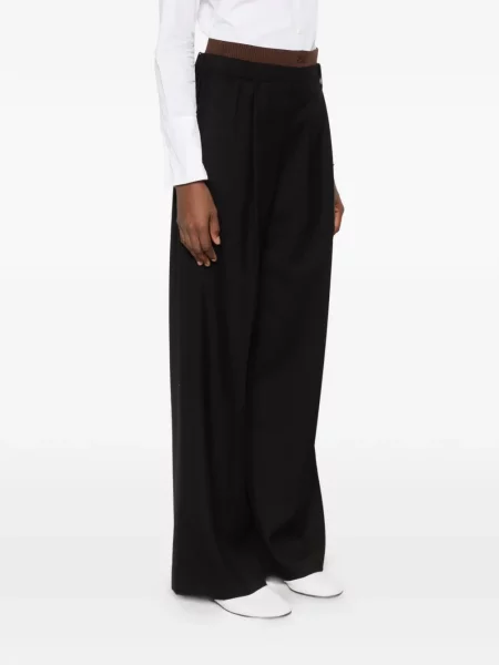 Pantaloni Loewe cu autograf negru
