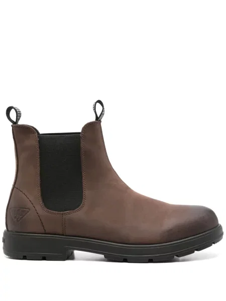 Botine chelsea Docksteps din piele maro