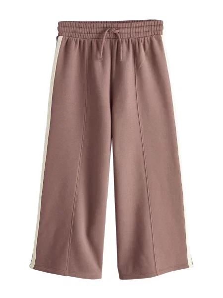 Next Pantaloni maro mokka / natural alb