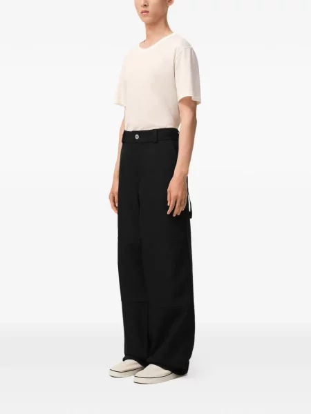 Pantaloni Ami Paris negru