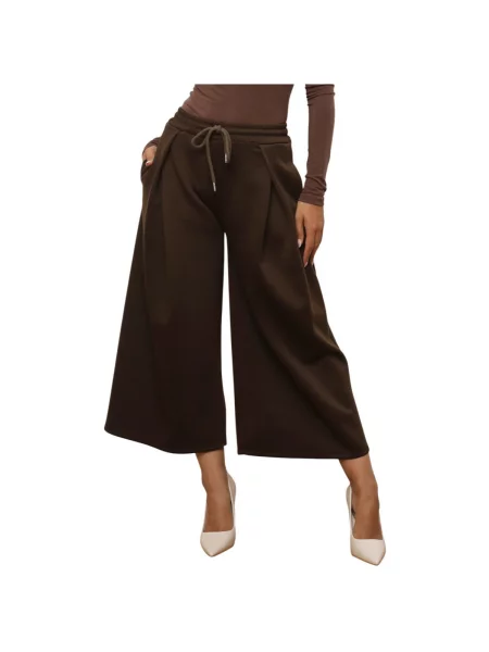 Pantaloni La Modeuse maro