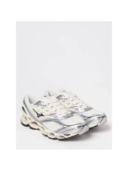 Sneakersy Mizuno skórzane białe