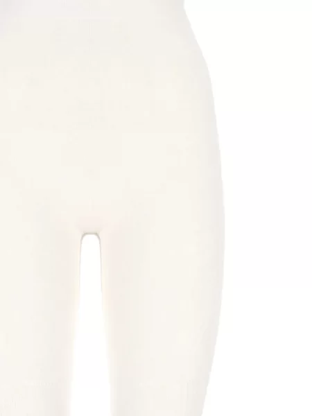 Pantaloni Pleats Please Issey Miyake alb