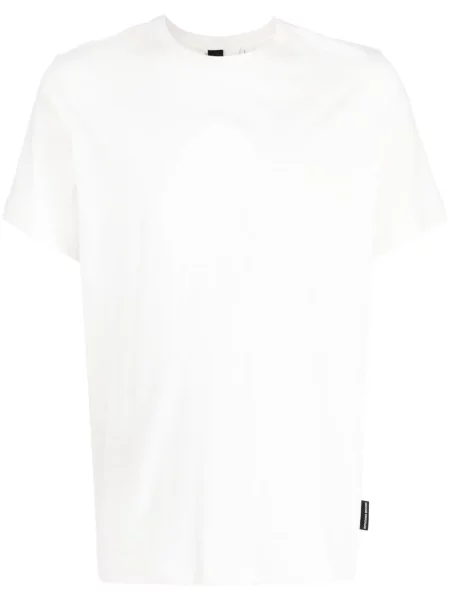 Tricou Moose Knuckles cu imagine alb