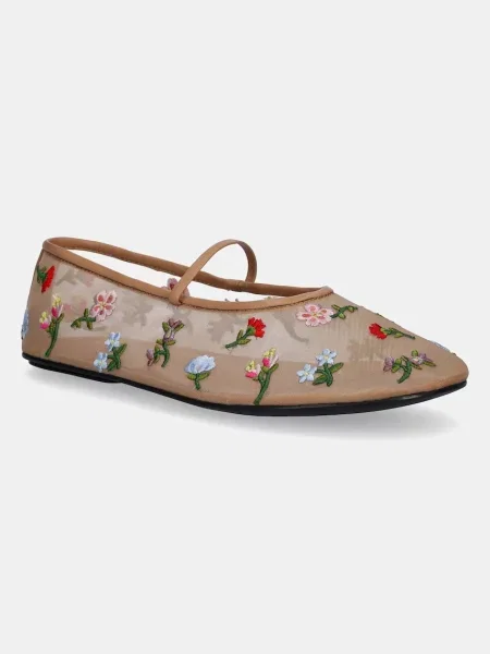 Балеринки Jeffrey Campbell Dancer-Emb бежово