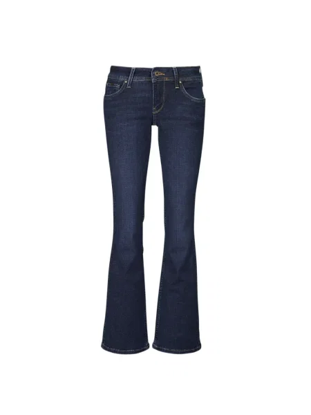 Džínsy so strihom ku čižmám Pepe Jeans rozšírené
