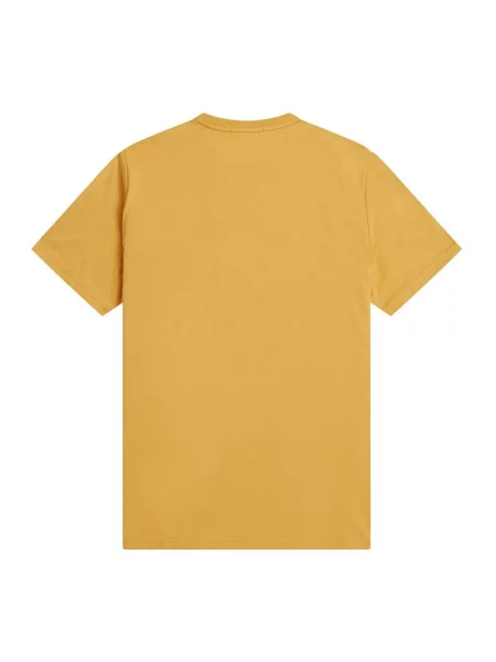 Haftowana koszulka Fred Perry żółta