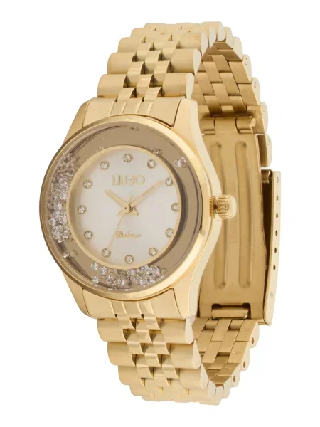 Liu Jo Ceas analogic DANCING ELVY auriu alb