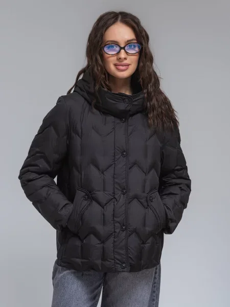 Демісезонна куртка VIVA WEAR чорний