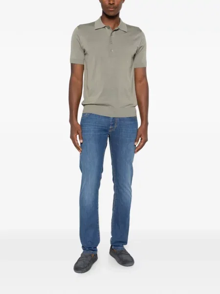 Tricou polo Paolo Pecora verde