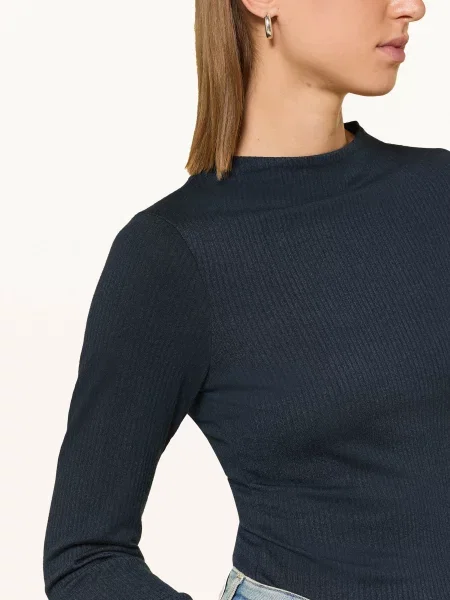 Opus Tričko S Dlouhým Rukávem Somanzi tmavě modrá