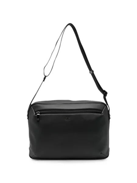 Geantă crossbody Boss cu autograf negru