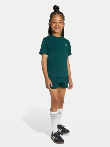 Adidas Set tricou și pantaloni scurți verde