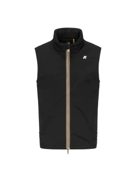 Kamizelka K-way z dżerseju czarna