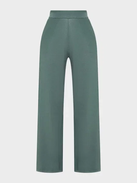 Повсякденні штани PRPY віскоза/нейлон зелений