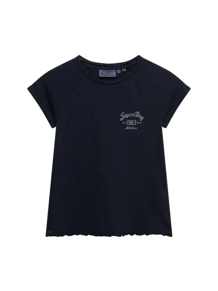 Superdry & Co Tricou Athletic Essentials albastru marin gri