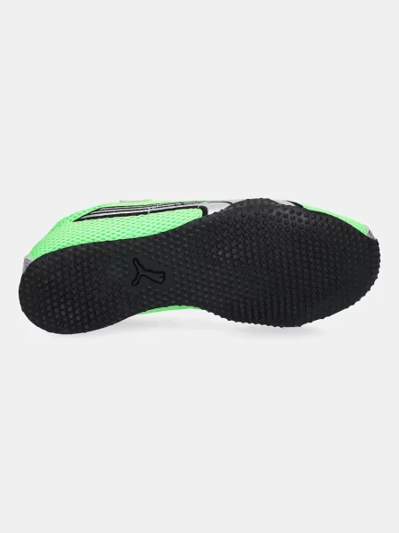 Кроссовки Puma в уличном стиле зеленые