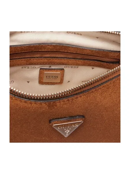 Geanta crossbody Guess maro