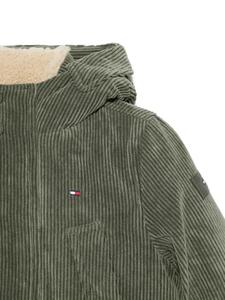 Kurtka dziecięca Tommy Hilfiger zielona