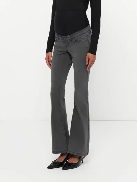 Vero Moda Maternity Kavbojke VMMTANYA siv denim črna
