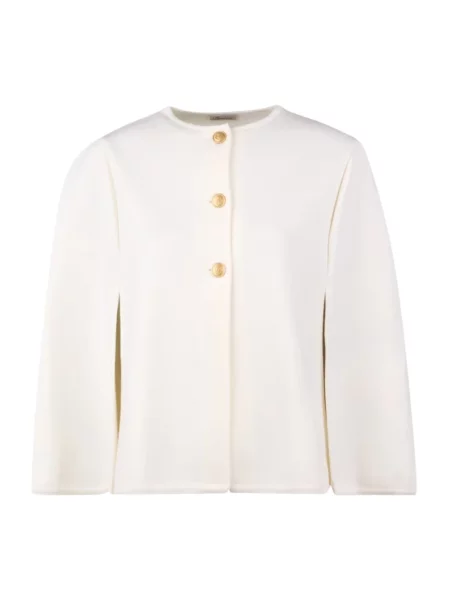 Ponczo Stenströms wełniane białe