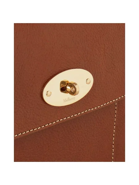 Torba Mulberry skórzana brązowa