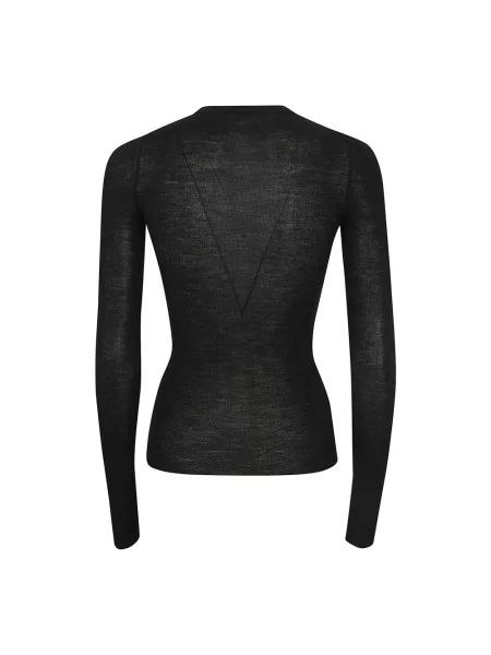 Sweter Haikure wełniany czarny