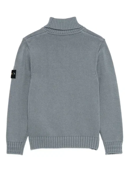 Sweter dziecięcy Stone Island szary