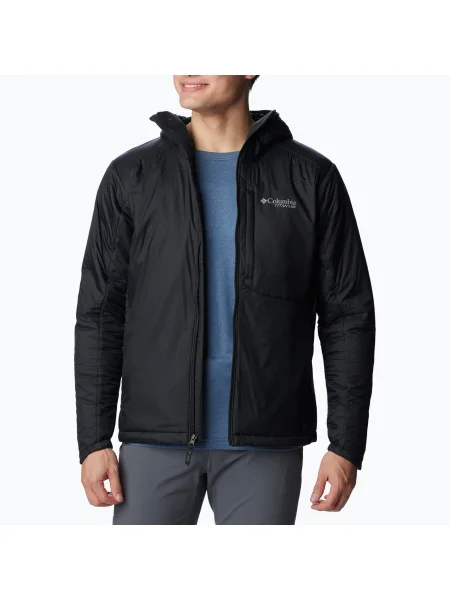 Columbia Silver Leaf Stretch Insulated мъжко пухено яке черно