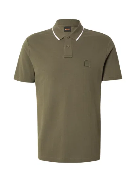 BOSS Orange polo majica Passerford zelena