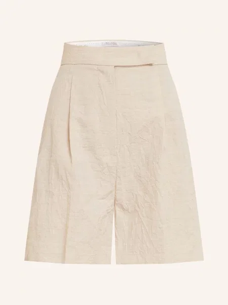 Max Mara Szorty Abisso beige beżowe