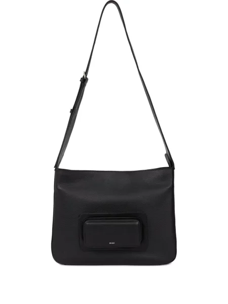 Geanta crossbody Misci din piele negru